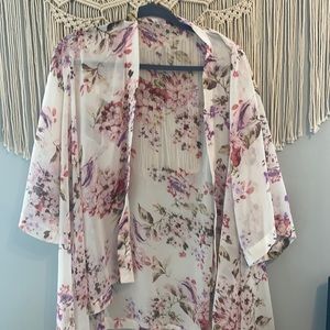 Floral kimono